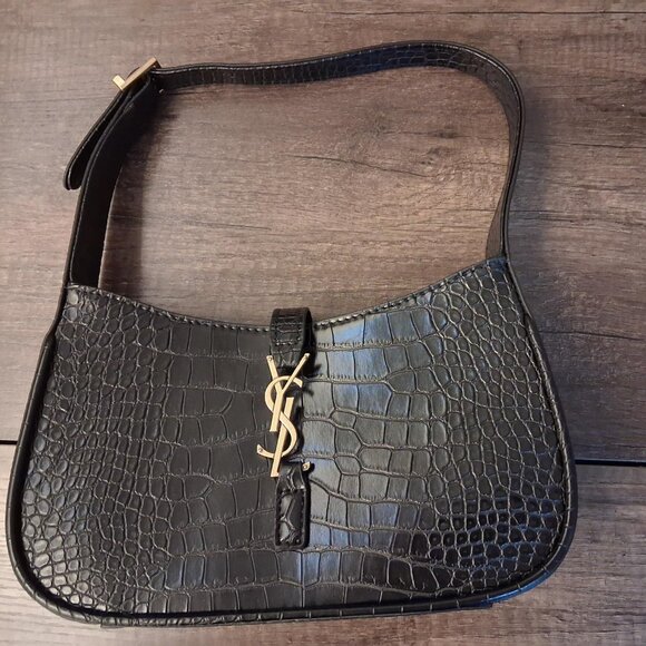 YSL mock croc bag - Picture 1 of 4